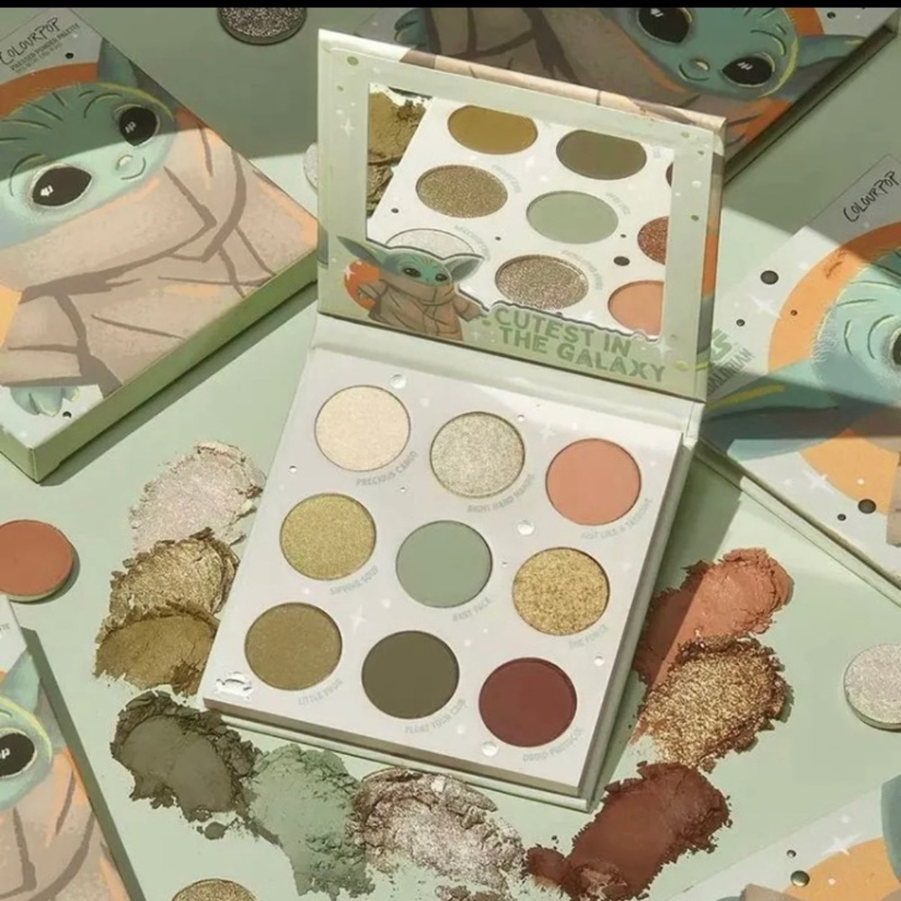 SOLDOUT Colourpop the child baby yoda eyeshadow